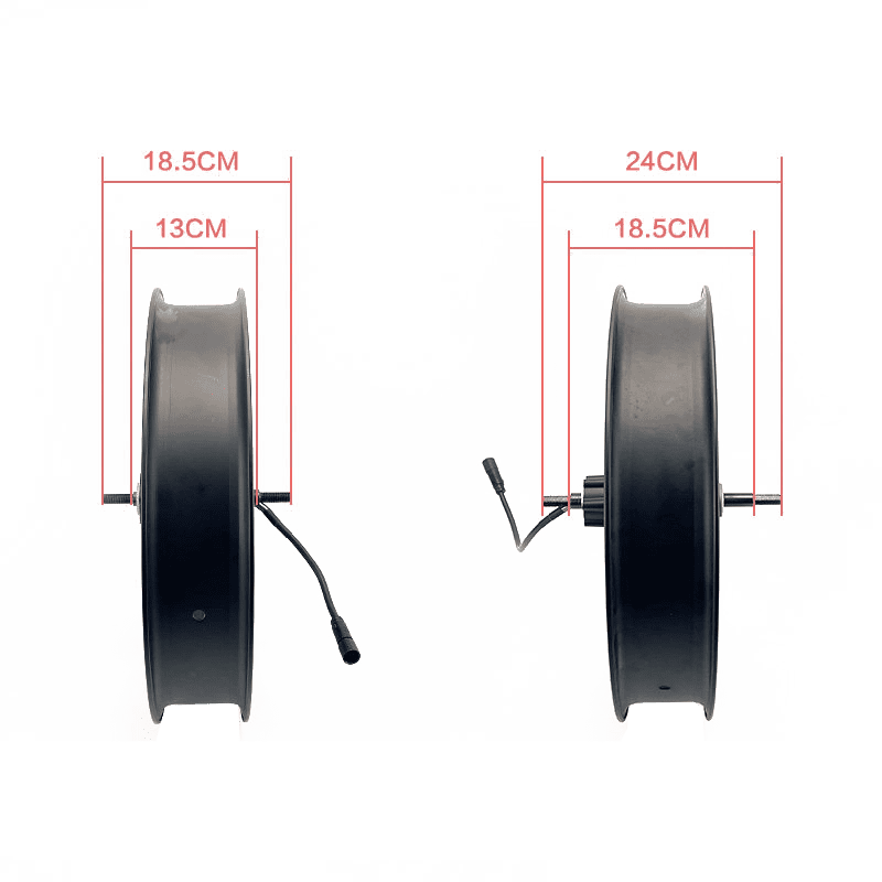 Deepower Vorder- und Hinterradnaben
