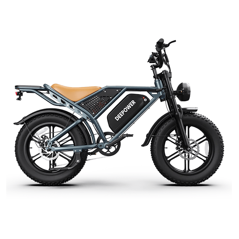 Deepower QS7 Long Range Fat Tire E-Bike – DEEPOWER Europe Official