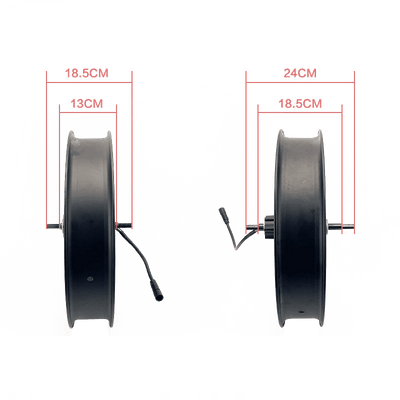 Deepower Vorder- und Hinterradnaben